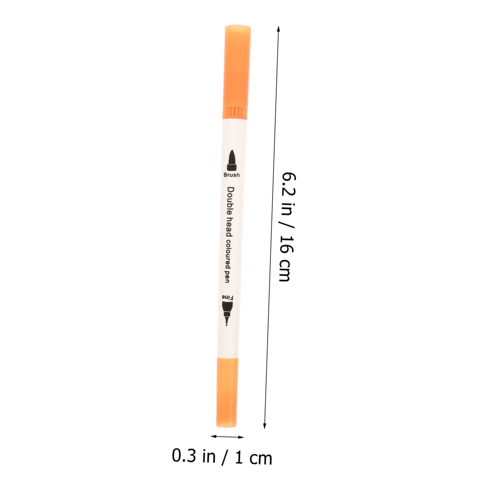Pennarelli Acquerelli per Studenti e Artisti, 48 Pezzi, Set | Plastico, per Sketching e Outlining, Scrittura Fluida e Colorazione Uniforme