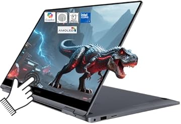 Galaxy Book 4 2 in 1 AI Laptop, 15.6" FHD AMOLED Touchscreen, Intel 10-Core 7 150U ＞i7-1355U, 16GB DDR5 1TB SSD, Fingerprint, Backlit KB, Win11 for Creator, Designer W/BWE Accessories