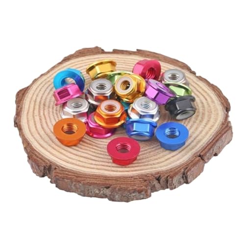 Kohak 2-10PCS �J���[�A���~�����t�����W�i�C�����C���T�[�g���b�N�i�b�g�Z���t���b�N�i�b�gM2 M2.5 M3 M4 M5 M6 M8(Deep blue,M2.5 10PCS)