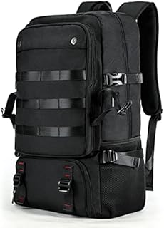 XINCADA Travel Laptop Backpack for Men Extra Large Backpacks with Shoe Compartment Business Carry on Backpack Hiking Daypack, Black