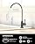 WEWE Drinking Water Faucet with Vintage Design, Non-Air Gap, Matte Black
