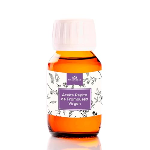 Camassia Aceite de pepita de frambuesa virgen | Aceites vegetales | de primera presión en frío | 50ml
