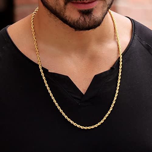 Twist Rope Chain Necklace 