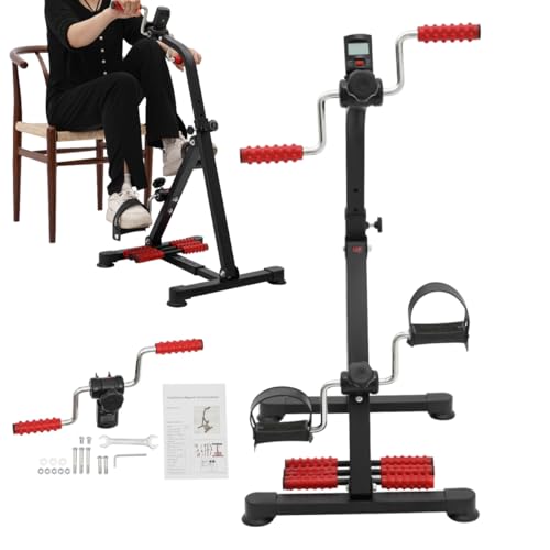Ejercitador de Pedal Manual Ajustable para Piernas y Brazos
