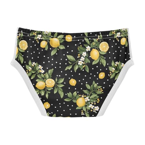 Lemon and Polka Dots Toddler Boy's Underwear 2T 202c01352