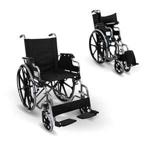Mobiclinic Giralda Selbstantrieb Rollstuhl Schwarz 46cm