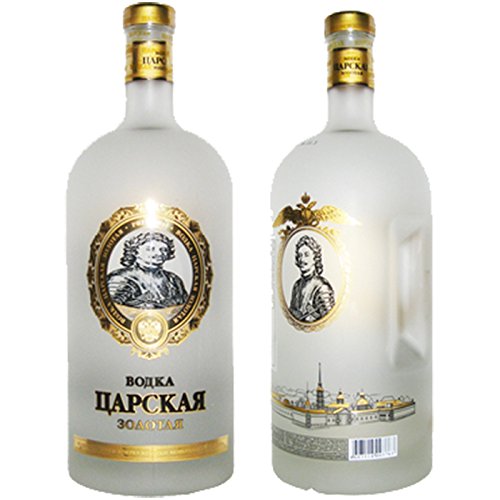 Vodka Ladoga Zarskaja Gold 1,75 L Cover