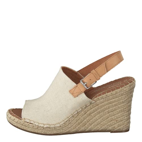 Toms Natural Oxford Women's Monica Wedges (Size: 9) #TOP23