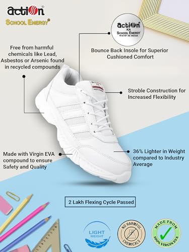 Image of Unisex-Child 7145 School Uniform Shoe