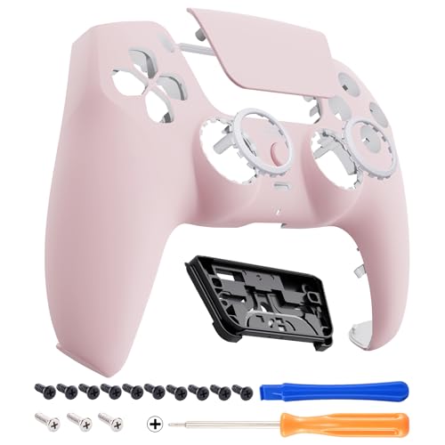 Coque rose pour manette PS5 BDM-010 à BDM-060 Luna eXtremeRate