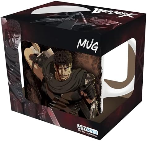 ABYSTYLE Berserk Guts Ceramic Coffee Tea Mug 11 oz. Anime Drinkware Dishwasher Microwave Safe Home & Kitchen Essentials Gift image 5