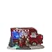 Produktbild Luville Miniatur Weihnachtsmann im Spielzeugstand, verpackt in luxuriöser Geschenkbox - mit Beleuchtung  Schön als Weihnachtsdeko oder als Weihnachtsgeschenk