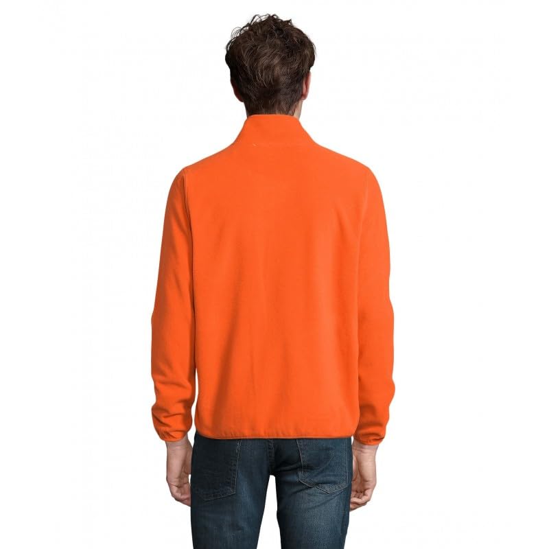 Veste micropolaire zippée homme SOL'S Factor orange taille M - 2