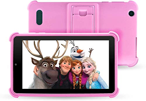 Buy 1 get 1 Venturer Small Wonder 7" Android Kids Tablet with Disney Books, Bumper Case & Google Play, 16GB Storage & 2GB RAM (Pink)
