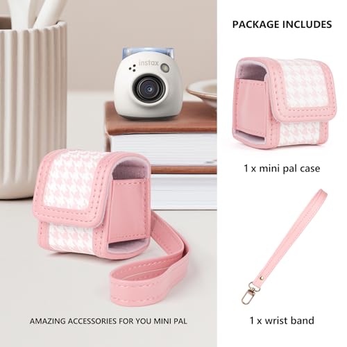 Funda pequeña para cámara Instax PAL color rosa miniatura 6