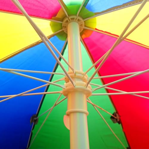 XONOV Multicolor Patio Umbrella with Stand Pack of 1 - Image 6