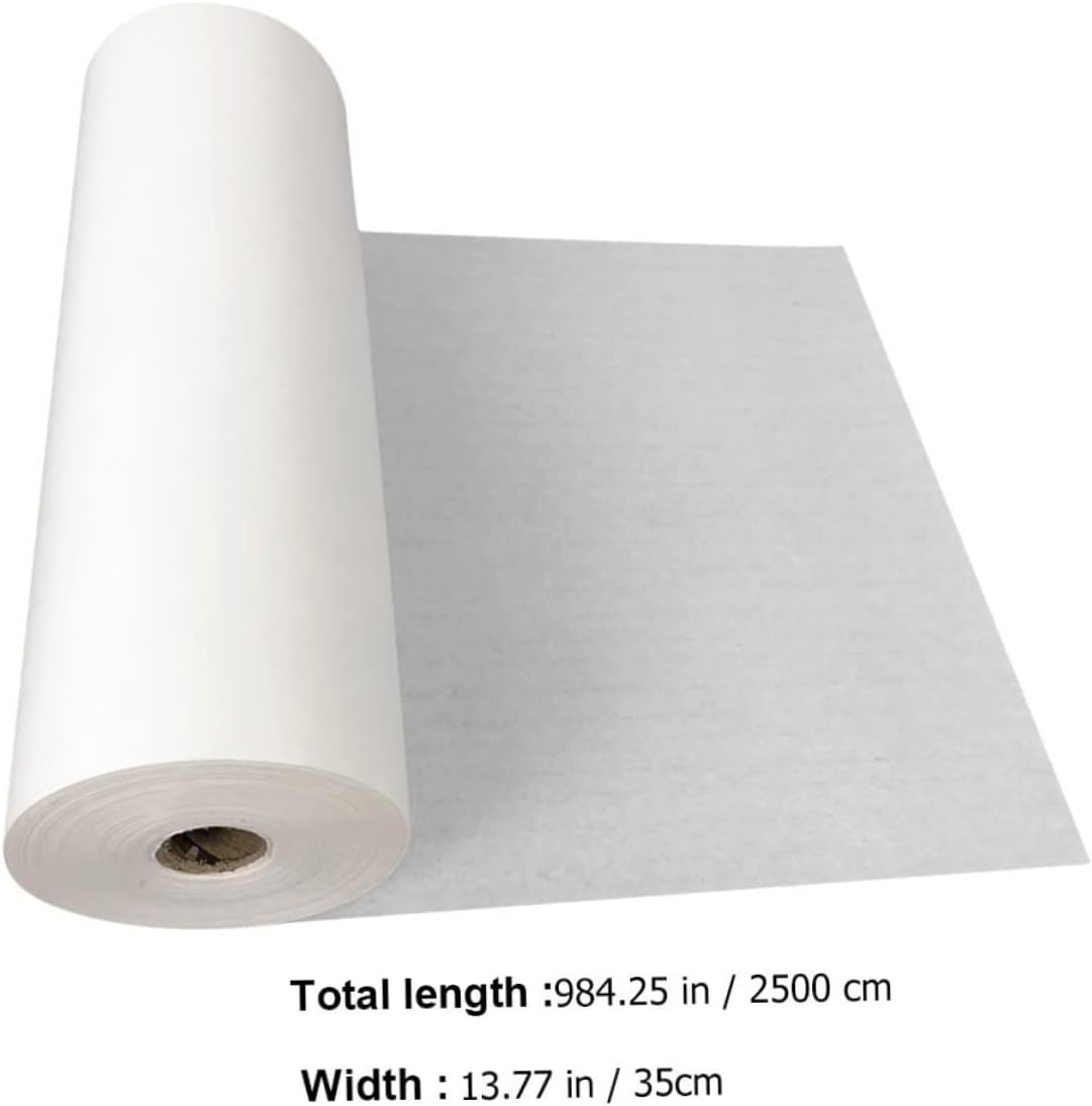 IWOWHERO 1roll Xuan Paper for Writing and Painting Thick Calligraphy Paper for Watercolor and Ink Art Lightweight and