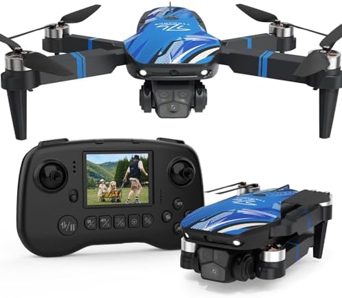 Dron con Cámara 4K para Adultos, Mini Drón con Pantalla LCD de 2,...
