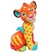 Enesco Disney by Britto The Lion King Simba Miniature Figurine, 3.54 Inch, Multicolor