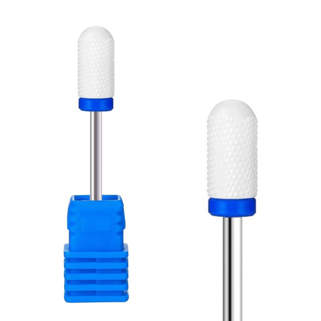 Fresa in ceramica per tornio delle unghie Manicure, pedicure, smalti, unghie acriliche e unghie in gel. Lima per tornio blu grana media