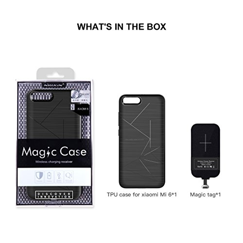 NILLKIN Custodia per Xiaomi Mi6, in TPU magnetica