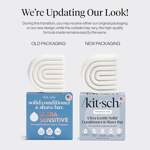 Kitsch Ultra Sensitive 2-in-1 Conditioner Bar & Shaving Soap - 2.7 oz - image 6