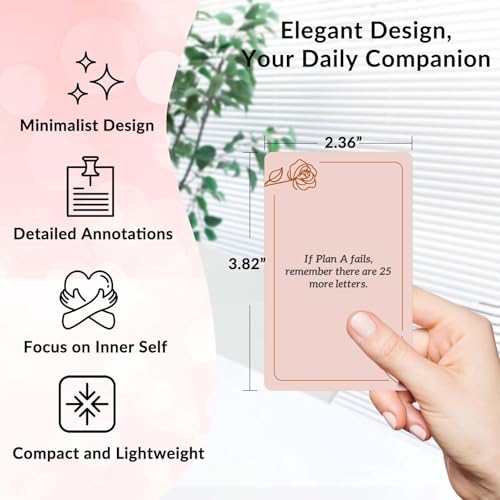Cartes d'affirmation Let It Go : motivation positive au quotidien - 6