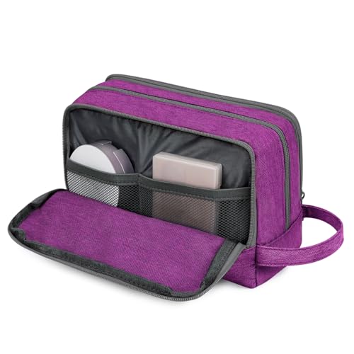 Image of WANDF Travel Toiletry Bag for Men, Small Dopp Kit for Toiletries