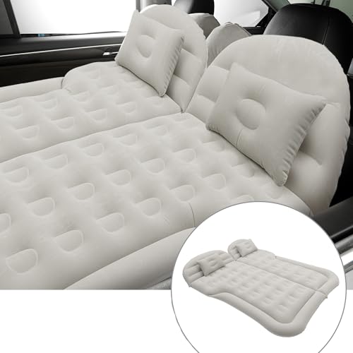 WENINETIES Colchon Coche para Mini One/Cooper/Cooper S/John Cooper Works (JCW) Hatch 2001-2006, Colchón Coche Colchón Inflable para Coche Cama Hinchable Coche Cama Coche Colchon Coche Maletero,Gr-EY