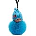 Colgante de peluche para bolso de mano, bolso cambiador, mochila, bebé dormido con gorro de lana azul accesorio para padres, mamás, papás, #40