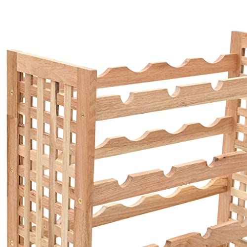 Soporte para 25 Botellas de Vino en Madera de Nogal miniatura 5