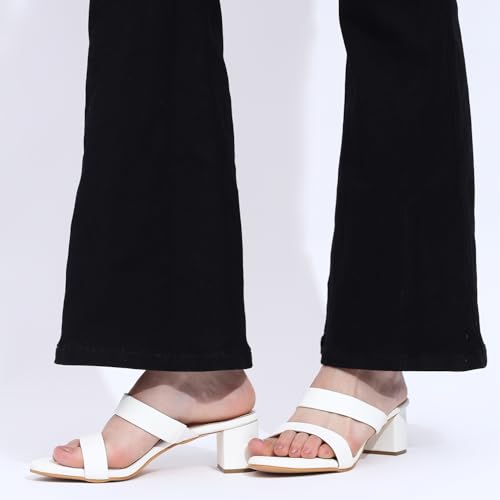 Image of TRASE Block Heels Sandals For Women, Sassy-I Stylish & Comfortable Footwear