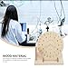 Baluue DIY Sundial Clock Kit Wooden Scientific Model Educational Toy for Kids Solar Shadow Time Learning Activity