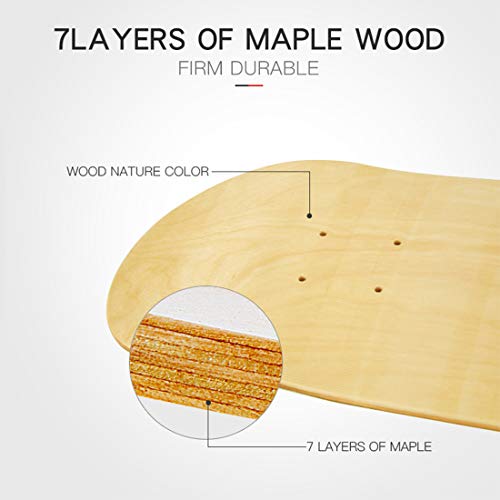 LOSENKA 1 PCS Maple Skateboard Deck