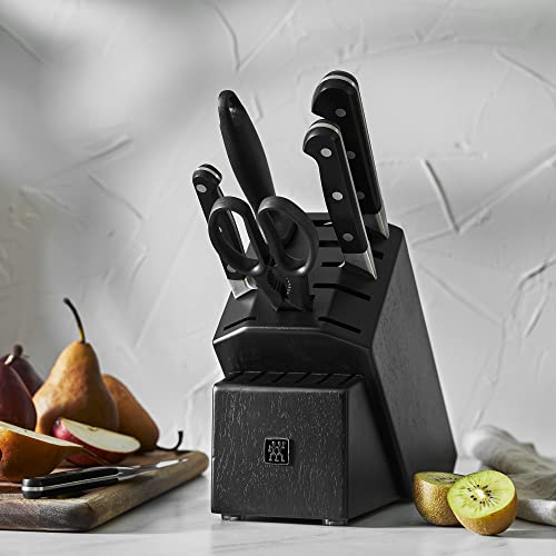 Image of ZWILLING Pro 7-pc Knife Block Set - Black