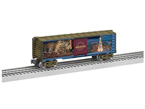 Voiture de boxe Polar Express illuminée en finition haut de gamme