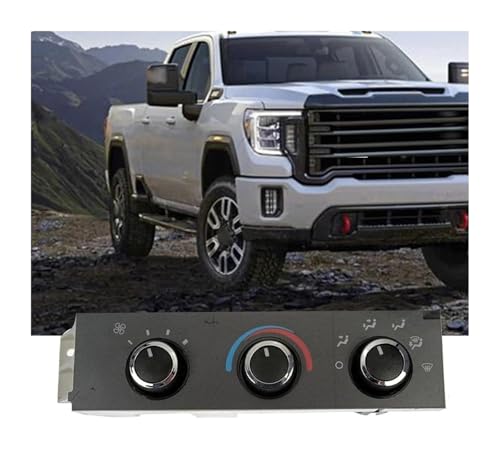 Panneau de commande de climatisation à installation facile pour GMC 2500 3500