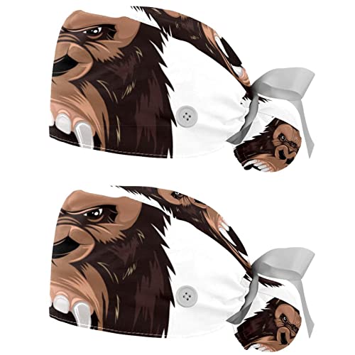 Casquettes de travail pour hommes et femmes JDEZ, chapeaux de travail gorille respirants