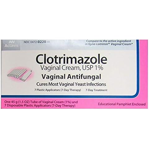 Clotrimazole Vaginal USP 1% Cream - 45 Gm Cover
