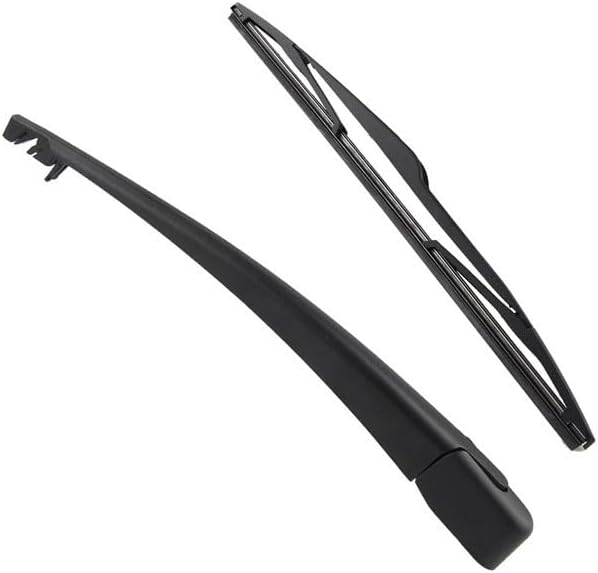 Car Rear Windshield Wiper Arm for Renault Megane Sport 2014, Back Wiper Arm Blade Set Rubber Cleaning Window Replacements Parts