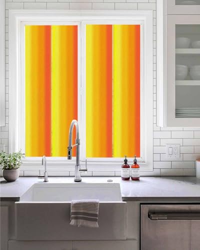 Película Para Ventana Privacy Amarilla 19.6x39.3 Pulg miniatura 1