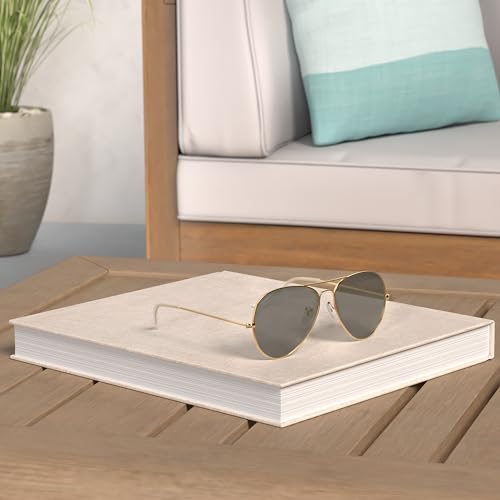 Image of KALIYADI Classic Aviator Sunglasses for Men Women Driving Sun glasses Polarized Lens UV Blocking