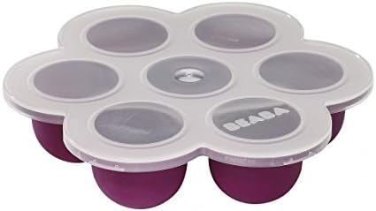 Beaba Multiportions En Silicone 7 X 60 Ml Prune Amazon Fr Bebe Et Puericulture