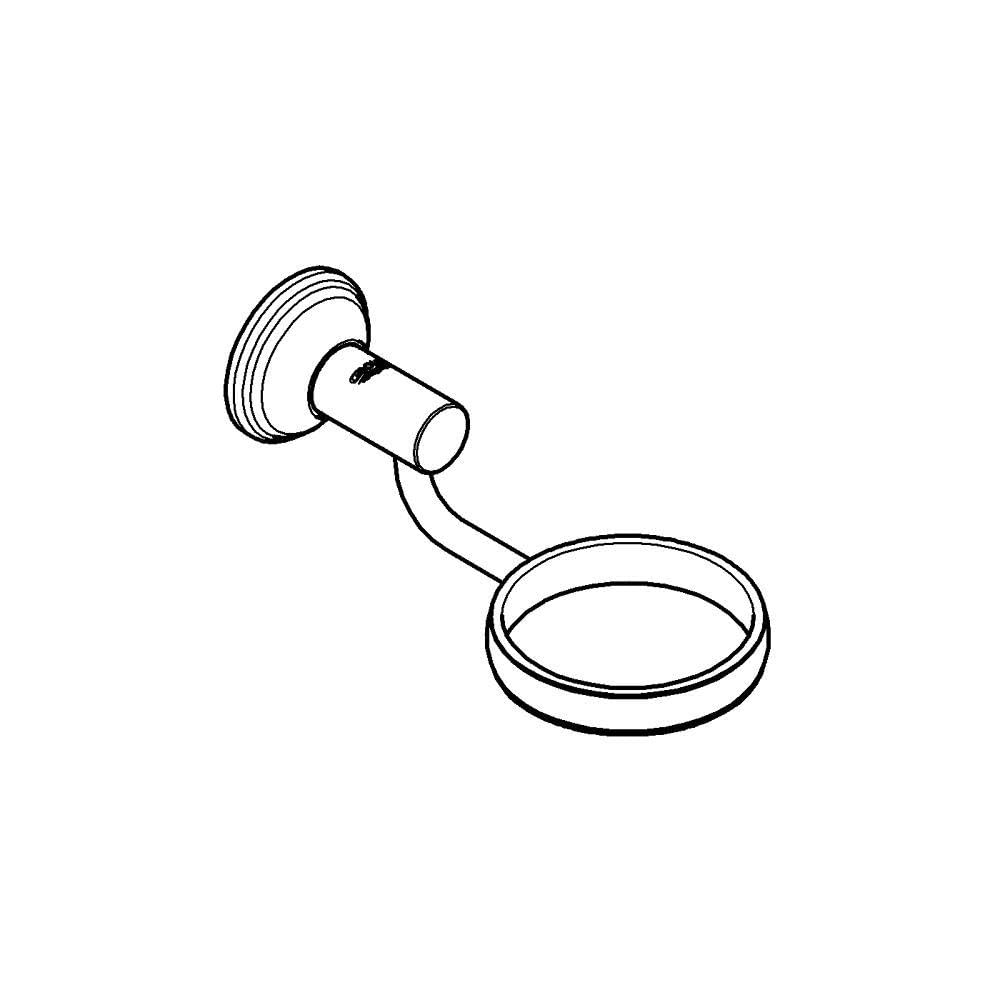 Grohe Essentials Authentic Halter, 1 Stück, chrom, 40652001