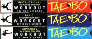 Billy Blanks Ultimate Tae-Bo Total Body Workout For Men And Women [Set of 3 VHS Tapes: Instructional, Basic & Advanced]