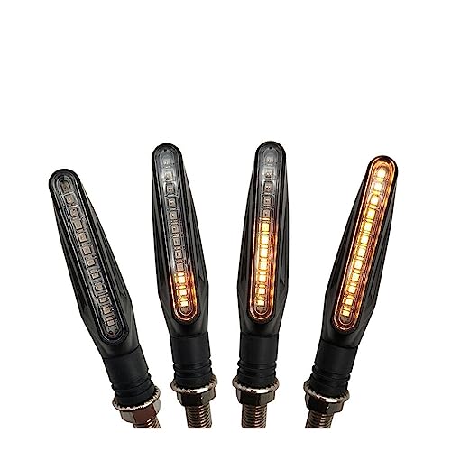 Clignotants de moto orange haute visibilité pour Suzuki GSX 650F et SV