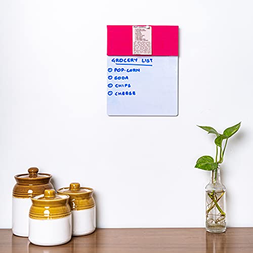 Image of IVEI Pinboard + whiteboard, Combination Board - Small (Pink)