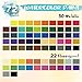 Imagen de DazSpirit Acuarelas 72 Colores Profesionales