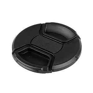 Hanumex 49 mm Lens Cap for Universal 49 mm DSLR Camera Lens Protection, Safeguarding Your Precious Optics with Style and Reliability Best Accessory for Professional (49 mm Lens Cap)