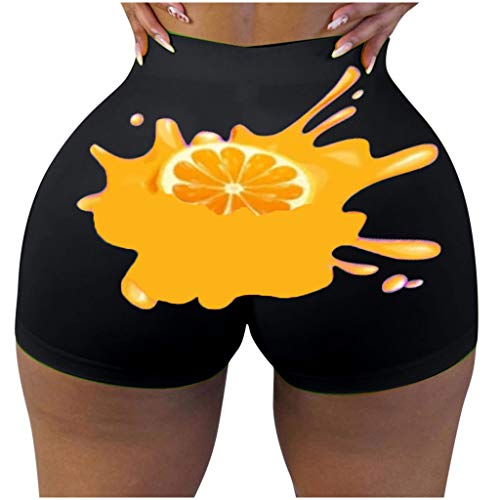 ASHOP Pantalones Mujer 2020,Pantalones Cortos de Mujer Leggings De Yoga para Mujer Pantalones De Entrenamiento (Negro,XL)